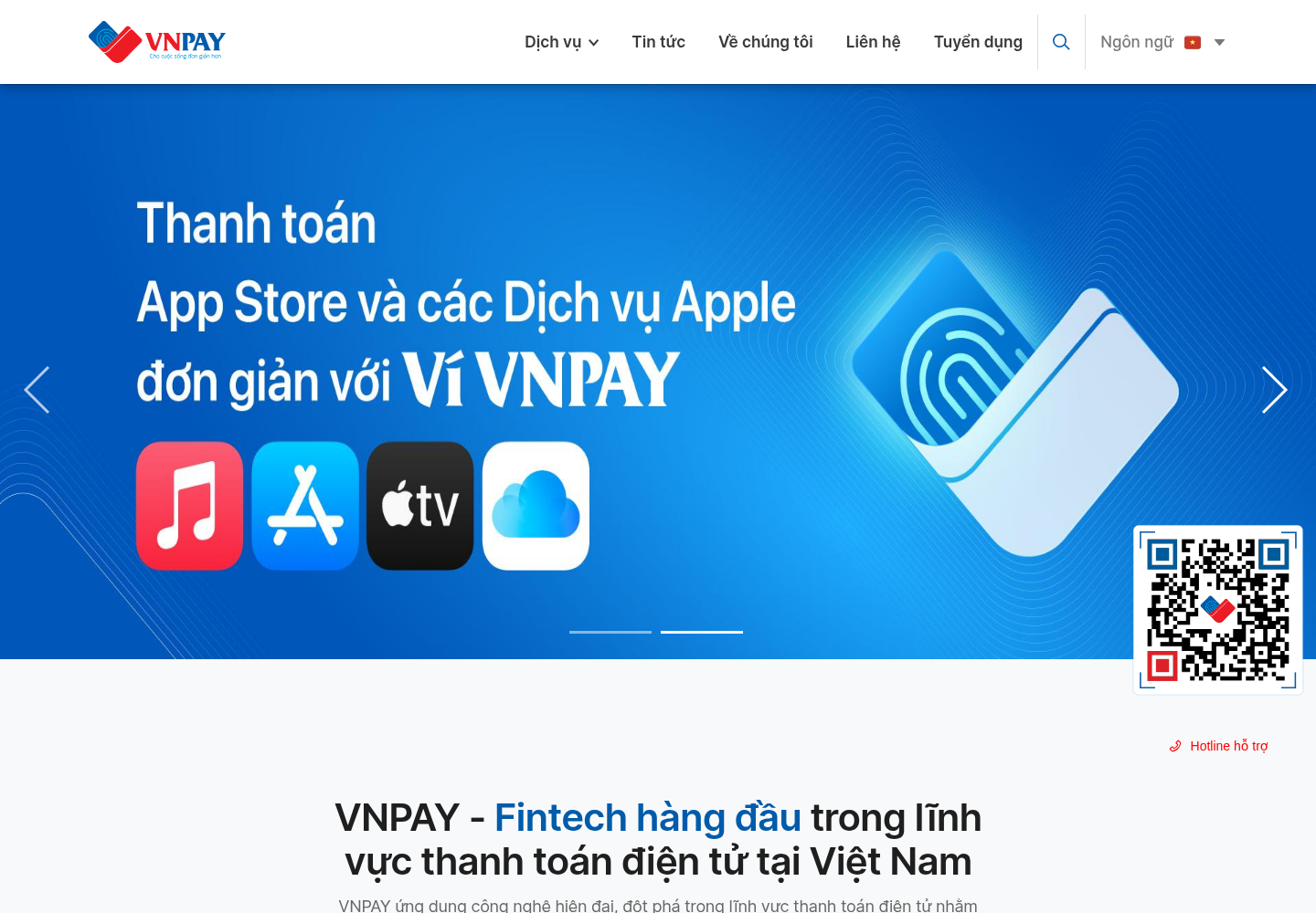 Trang VNPAY được quan sát ngày 13 tháng 8 năm 2026